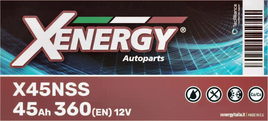 AP XENERGY X45NSS - Стартерная аккумуляторная батарея, АКБ unicars.by