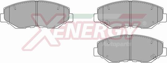 AP XENERGY X40867 - Тормозные колодки, дисковые, комплект unicars.by