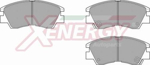 AP XENERGY X40372 - Тормозные колодки, дисковые, комплект unicars.by