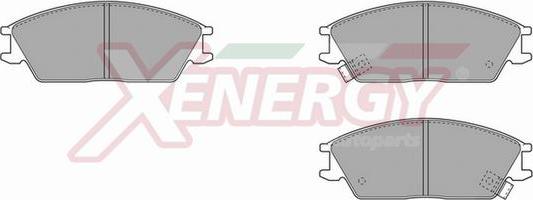 AP XENERGY X40295 - Тормозные колодки, дисковые, комплект unicars.by