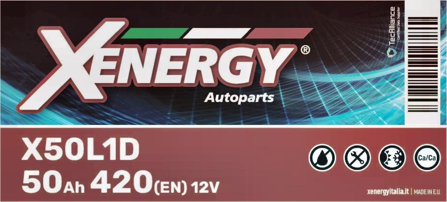 AP XENERGY X50L1D - Стартерная аккумуляторная батарея, АКБ unicars.by