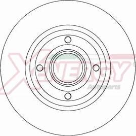 AP XENERGY X601468 - Тормозной диск unicars.by