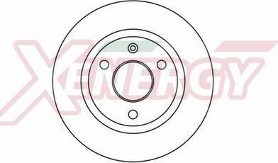 AP XENERGY X601044 - Тормозной диск unicars.by