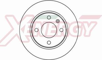 AP XENERGY X601053 - Тормозной диск unicars.by