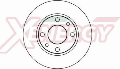 AP XENERGY X601007 - Тормозной диск unicars.by