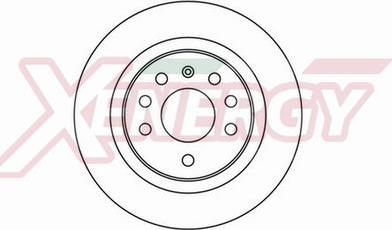 AP XENERGY X601101 - Тормозной диск unicars.by