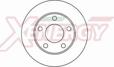 AP XENERGY X601116 - Тормозной диск unicars.by