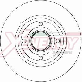 AP XENERGY X601330 - Тормозной диск unicars.by