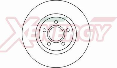 AP XENERGY X602079 - Тормозной диск unicars.by