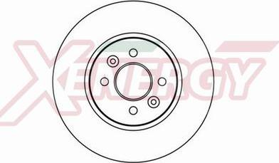 AP XENERGY X602151 - Тормозной диск unicars.by