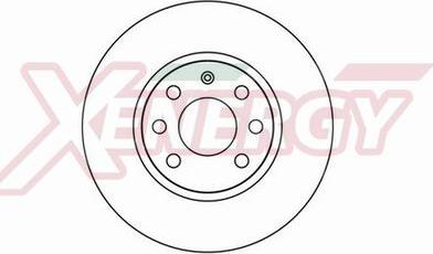 AP XENERGY X602158 - Тормозной диск unicars.by