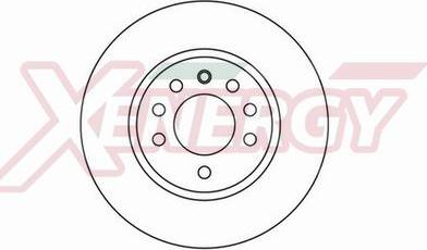 AP XENERGY X602157 - Тормозной диск unicars.by