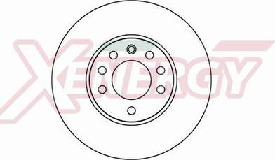 AP XENERGY X602161 - Тормозной диск unicars.by