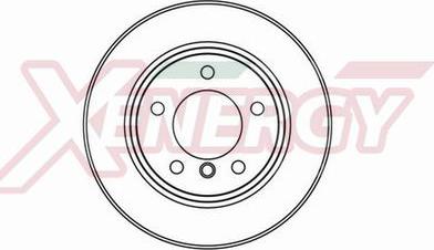 AP XENERGY X602168 - Тормозной диск unicars.by