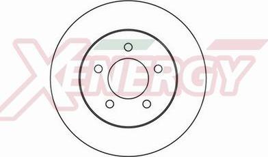 AP XENERGY X602129 - Тормозной диск unicars.by