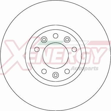 AP XENERGY X602742 - Тормозной диск unicars.by