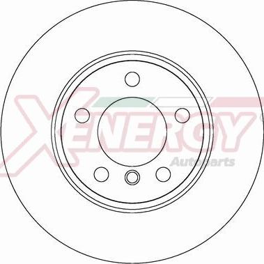 AP XENERGY X602753 - Тормозной диск unicars.by