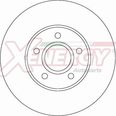 AP XENERGY X602732 - Тормозной диск unicars.by