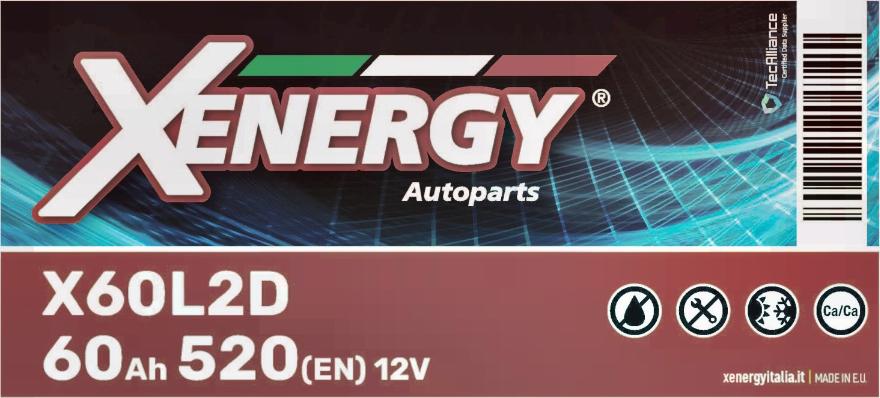 AP XENERGY X60L2D - Стартерная аккумуляторная батарея, АКБ unicars.by