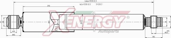 AP XENERGY X094444 - Амортизатор unicars.by