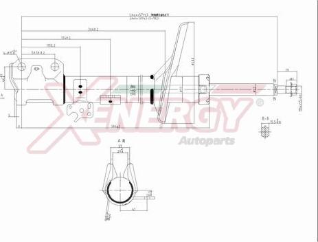 AP XENERGY X041335 - Амортизатор unicars.by