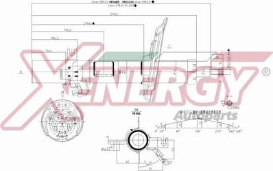 AP XENERGY X0172334 - Амортизатор unicars.by