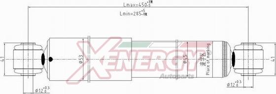 AP XENERGY X080344 - Амортизатор unicars.by