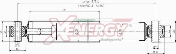 AP XENERGY X031348 - Амортизатор unicars.by