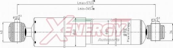 AP XENERGY X022445 - Амортизатор unicars.by