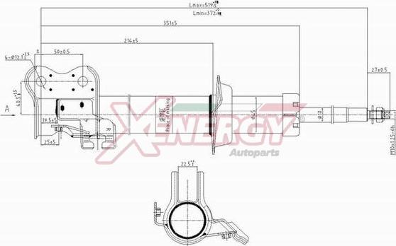 AP XENERGY X079632 - Амортизатор unicars.by