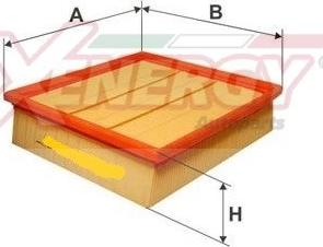 AP XENERGY X1590721 - Воздушный фильтр, двигатель unicars.by