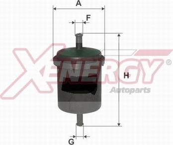 AP XENERGY X159830 - Топливный фильтр unicars.by