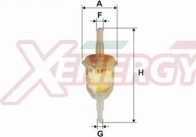 AP XENERGY X1510104 - Топливный фильтр unicars.by