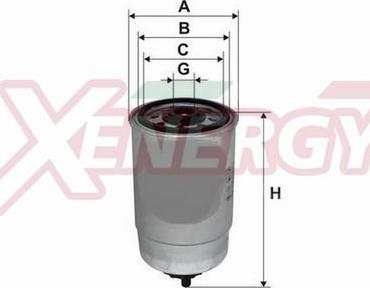 AP XENERGY X1510263 - Топливный фильтр unicars.by