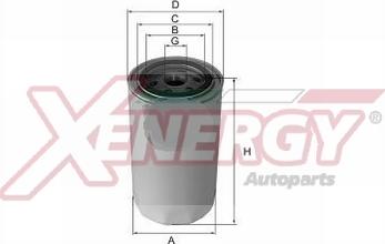 AP XENERGY X1510800 - Масляный фильтр unicars.by