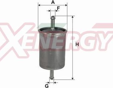 AP XENERGY X1510206 - Топливный фильтр unicars.by