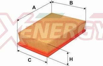 AP XENERGY X1521888 - Воздушный фильтр, двигатель unicars.by