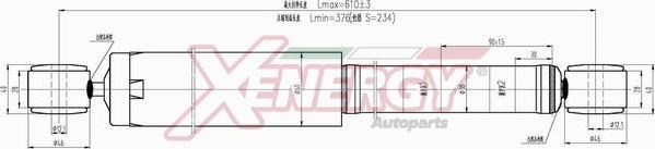 AP XENERGY X124444 - Амортизатор unicars.by