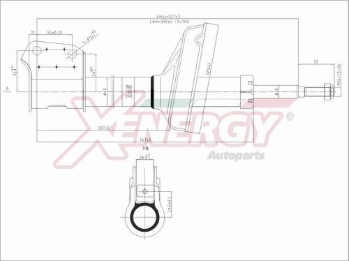 AP XENERGY X848633 - Амортизатор unicars.by