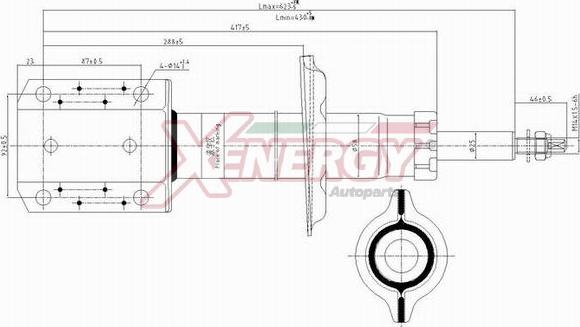 AP XENERGY X851635 - Амортизатор unicars.by