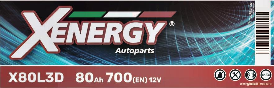 AP XENERGY X80L3D - Стартерная аккумуляторная батарея, АКБ unicars.by