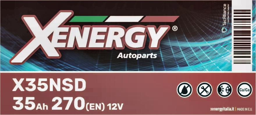 AP XENERGY X35NSD - Стартерная аккумуляторная батарея, АКБ unicars.by