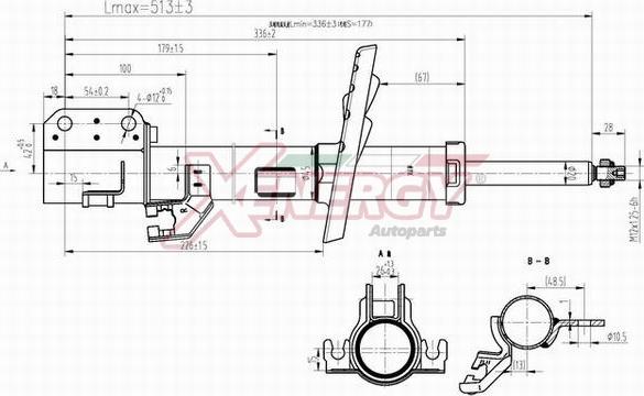 AP XENERGY X747333 - Амортизатор unicars.by