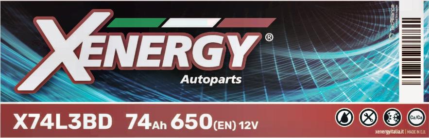 AP XENERGY X74L3BD - Стартерная аккумуляторная батарея, АКБ unicars.by