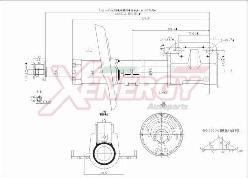 AP XENERGY X762339 - Амортизатор unicars.by