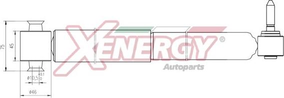 AP XENERGY X703344 - Амортизатор unicars.by