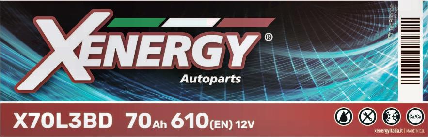 AP XENERGY X70L3BD - Стартерная аккумуляторная батарея, АКБ unicars.by