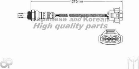 Ashuki 9200-49462 - Лямбда-зонд, датчик кислорода unicars.by