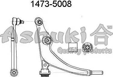 Ashuki 1473-5008 - Рычаг подвески колеса unicars.by