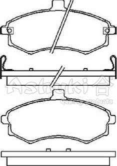 BENDIX 510871B - Тормозные колодки, дисковые, комплект unicars.by